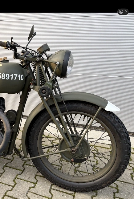 BSA WM20 webb-fork