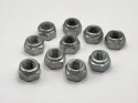 Locking nuts 1/4 UNF
