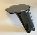 Open numberplate holder