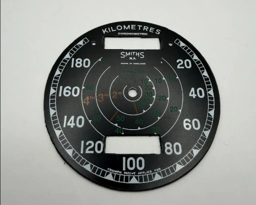 Speedo face 180 km/h Triumph