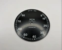 Tacho face 5-80 rpm