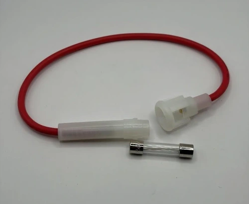 Fuse holder max. 17,5 amp.