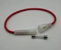 Fuse holder max. 17,5 amp.