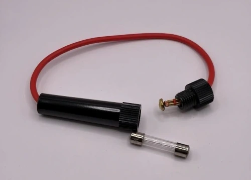 Fuse holder max. 20 Amp.