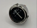 Ammeter black, metal case 