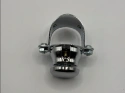 Horn push chrome 25mm/1
