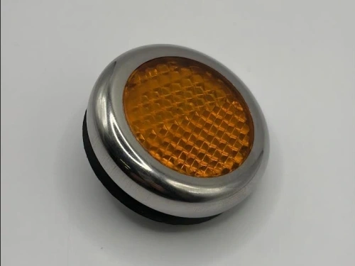 Reflector amber, chrome