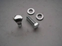 Headlamp bolts 5/16 chrome (2)