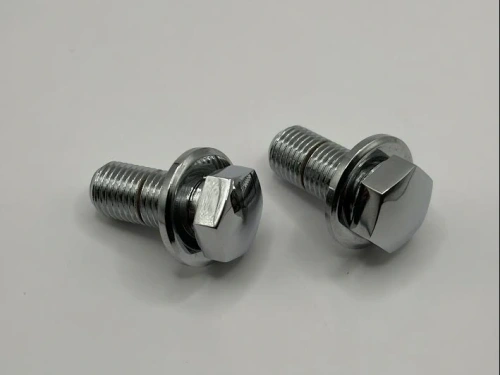Headlamp bolts 7/16 chrome (2)