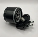 Extern oilfilterholder with filter.