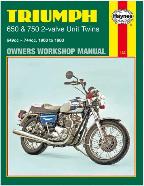 Triumph 650,750cc 2 valve unit twins 