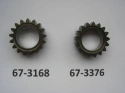 Kickstart ratchet pinion 67-3168