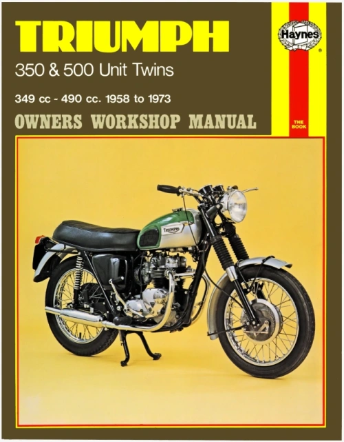 Triumph 350,500cc unit twins 1958-73