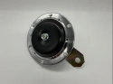 Horn black/chrome uni 12v