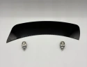 Front number plate, 2 mounting clips