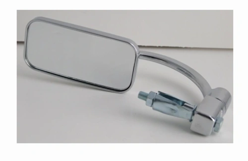 Mirror, bar end, rectangular lens