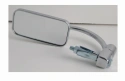 Mirror, bar end, rectangular lens