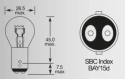 6 volt 21/3watt duplo