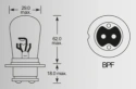 BPF 6 volt 30/24 watt duplo