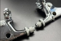 Brake and clutch lever set w. adjusters 