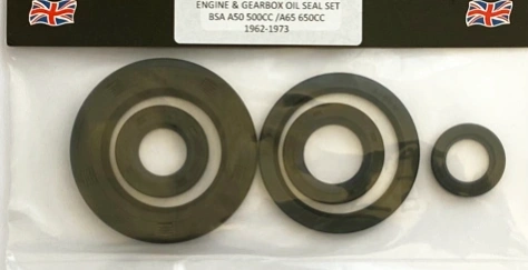 Oil seal kit A65, A50 1962-73