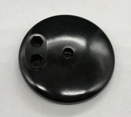 Dynamo end cover, center hole 
