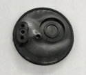Dynamo end cover offset fixing hole