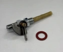 Fuel tap 1/4 x 1/4 ind.plate (res/close)