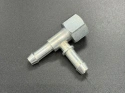Union nut 1/4 & 1/4 spigot T