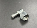 Union nut 7/16 & 1/4 spigot elbow