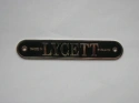 Lycett saddle badge 