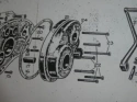 Gearbox sprocket WM20, M20 18T