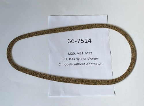 Cork gasket primairy case M20,B33,M21