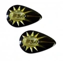 BSA 'pear' tank badges black