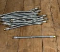 Oil line flexible 300mm 1/4 x 1/4