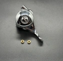 Solder nipples for choke & magneto levers