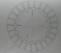 Clutch plate friction AMC, Norton