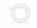 Clutch plate friction Burman CP