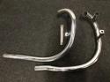 Exhaust pipes BSA A65 OIF 1971-72
