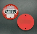 Ariel tank badges Red