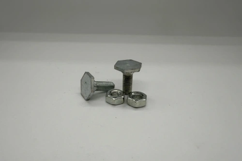2 sliding plate bolts (short)