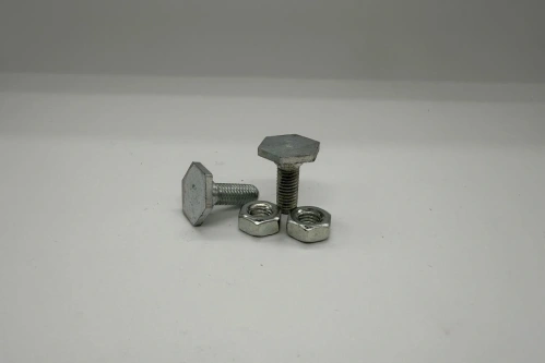 2 sliding plate bolts (short)
