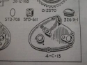 Gearbox sprocket CP/B52 