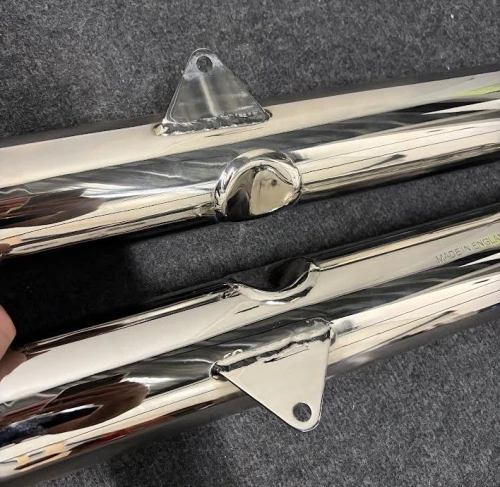 Silencers BSA A7,A10 early swing-arm 