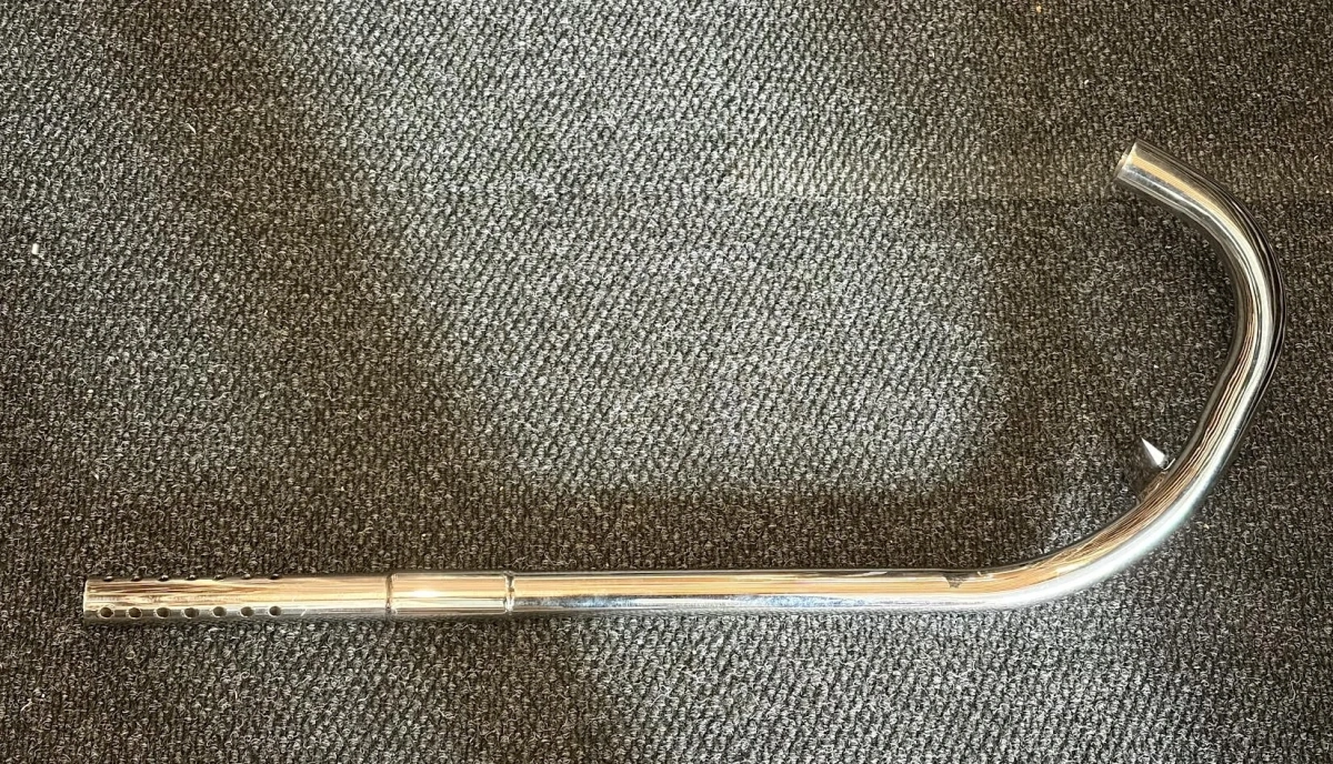 Exhaust pipe BSA C10 rigid