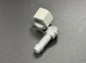 Union nut 7/16 & 1/4 spigot