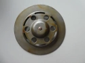 Clutch pressure plate steel 6 spring
