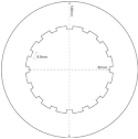 Clutch plate steel a7,a10Plunger, C10L,C11G,C12