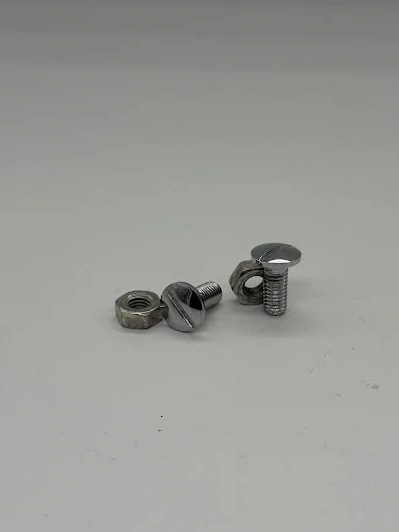 Mudguard bolts/nuts (2) chrome