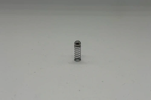Spring/ball 1/4 oil release valve